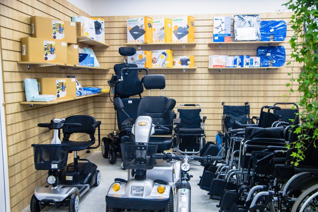 инвалидные коляски в магазине Медтехника №1 Москва
